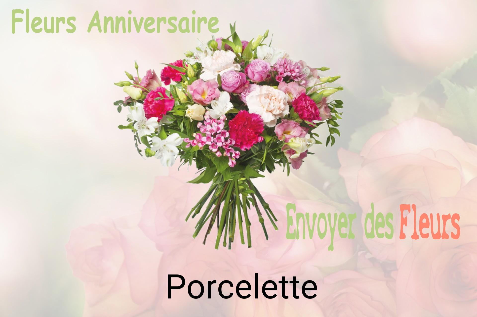 Bouquet de fleurs d’anniversaire livré à Porcelette